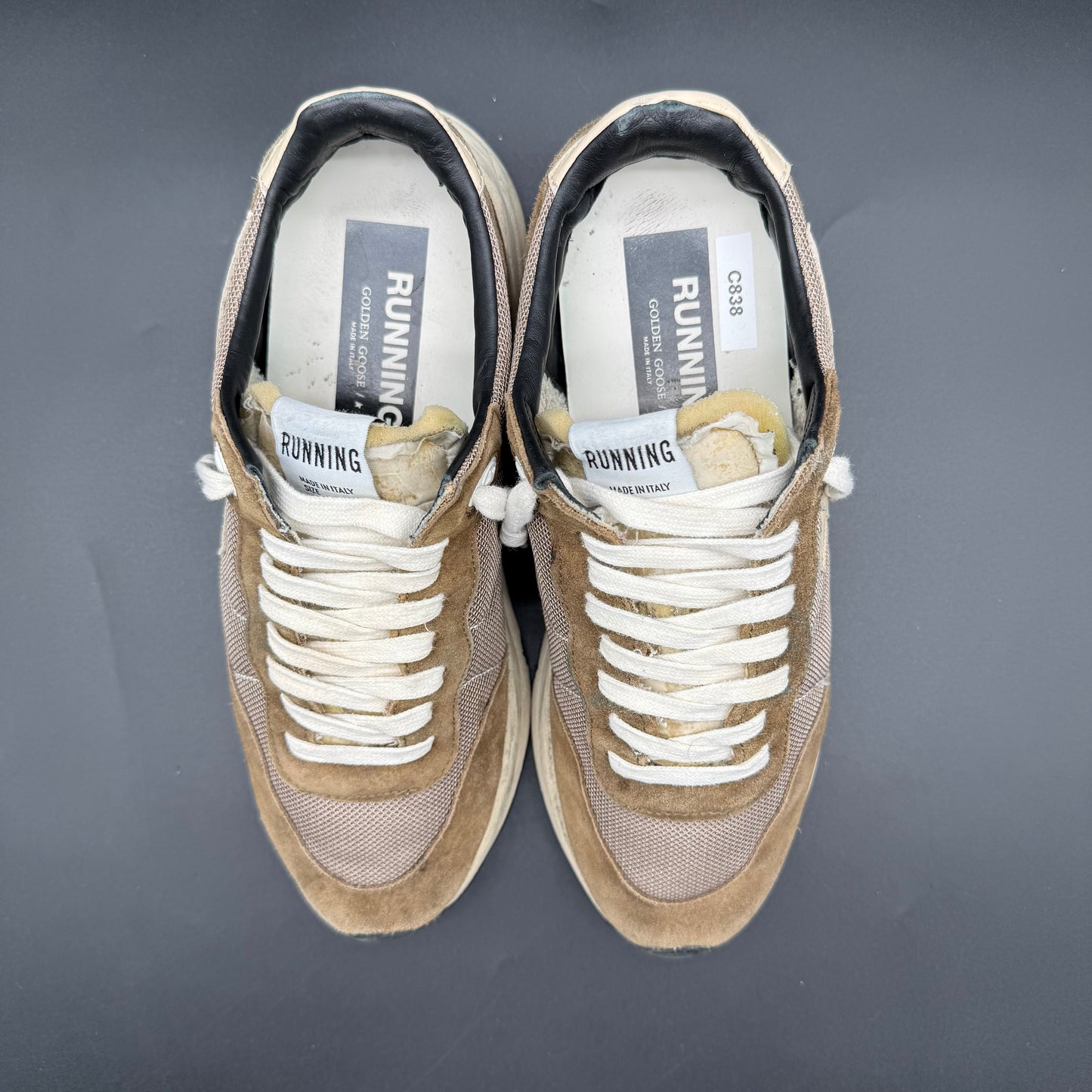 Golden Goose Running - Marron Beige C838