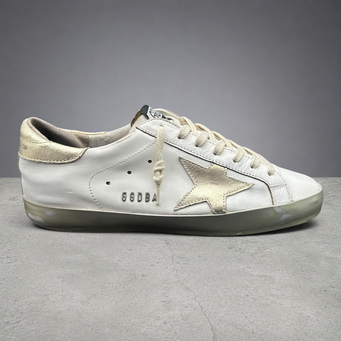Golden Goose Superstar - Blanc Or C1202