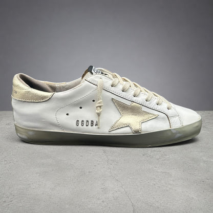 Golden Goose Superstar - Blanc Or C1202