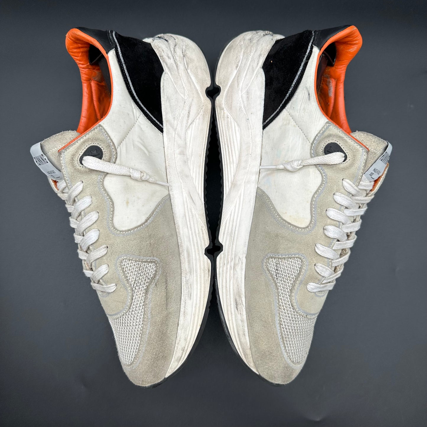 Golden Goose Running - Beige Noir Orange C1435
