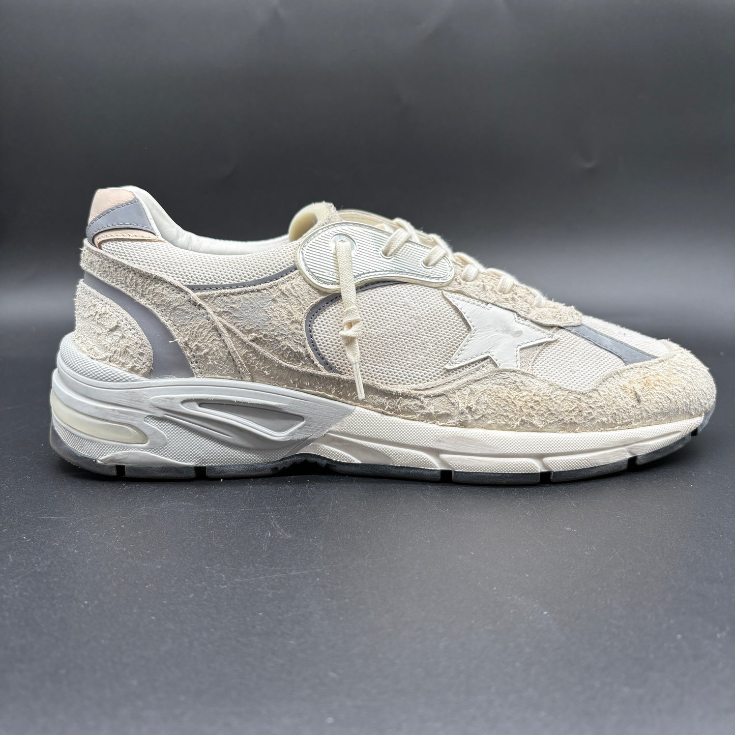 Golden Goose Dad-Star - Gris Beige C1318