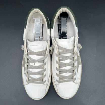 Golden Goose Superstar - Blanc Beige Vert C1315