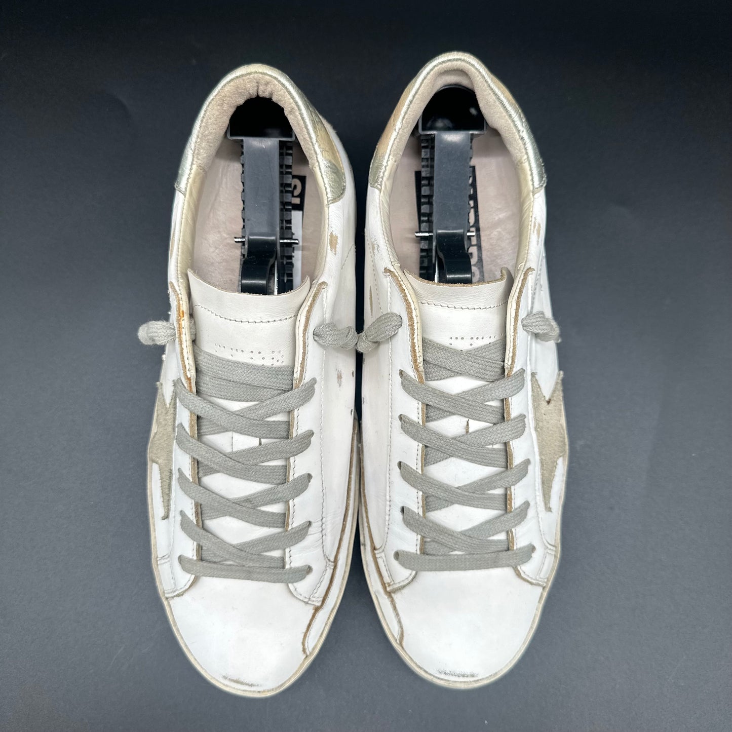 Golden Goose Superstar - Blanc Argent Beige C1284