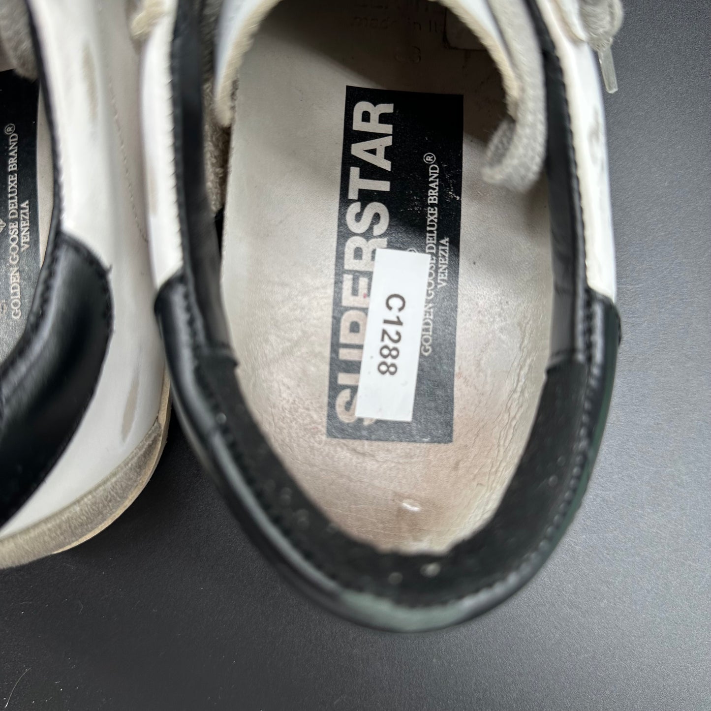 Golden Goose Superstar - Blanc Beige Noir C1288