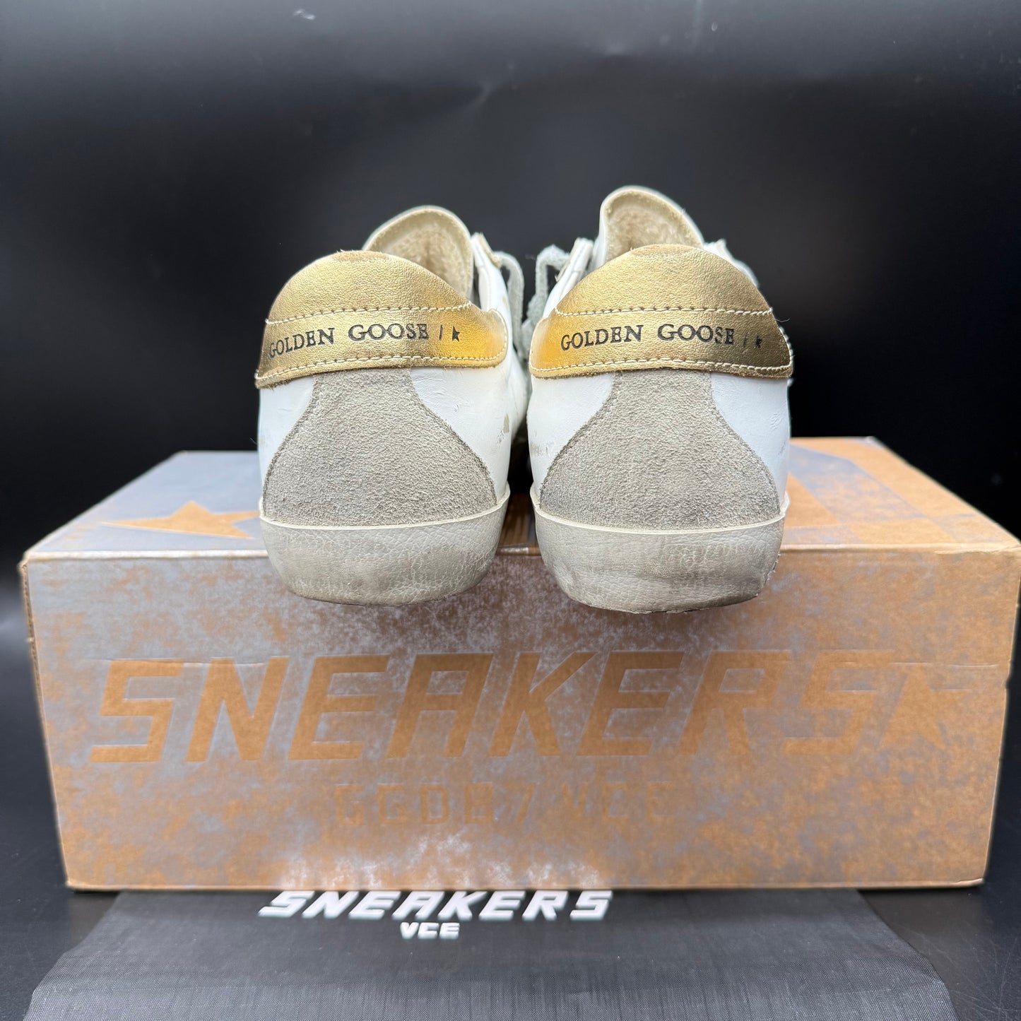 Golden Goose Superstar - Blanc Or