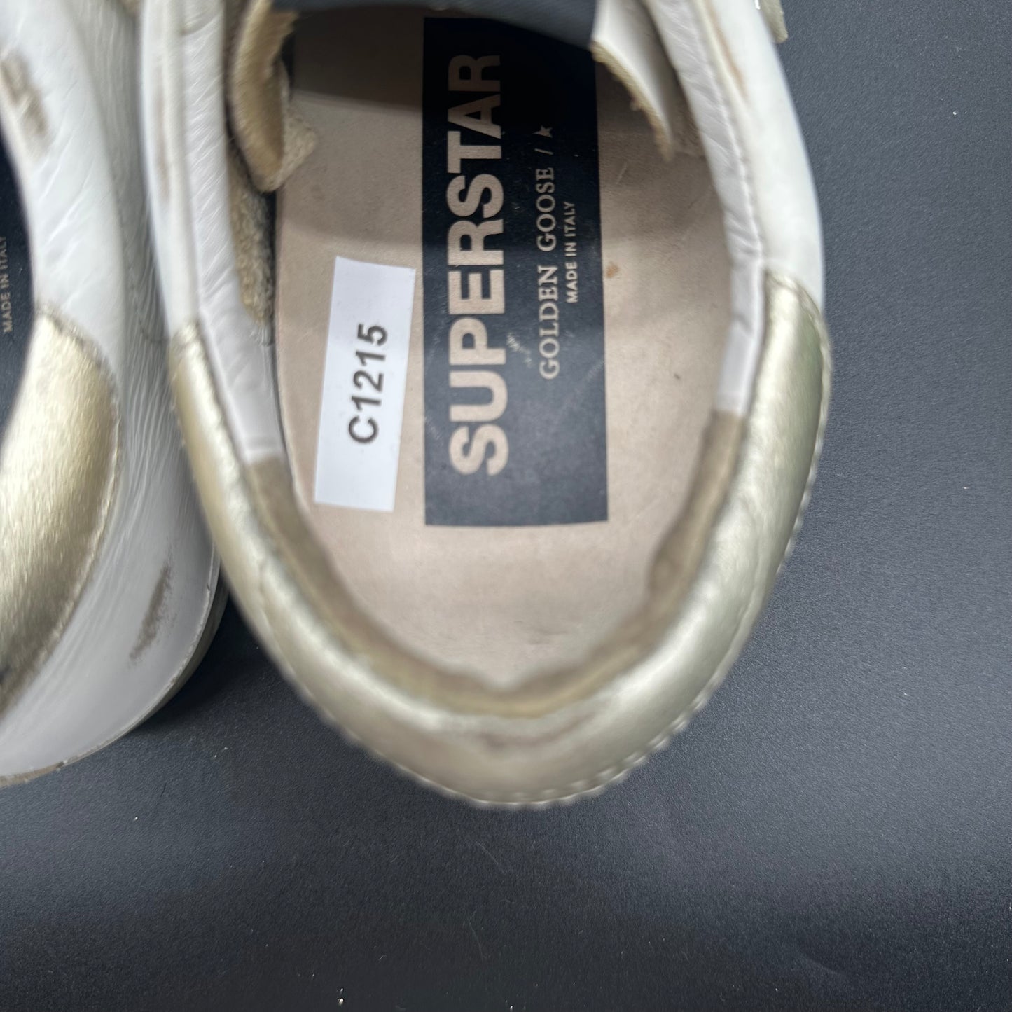 Golden Goose Superstar - Blanc Or C1215