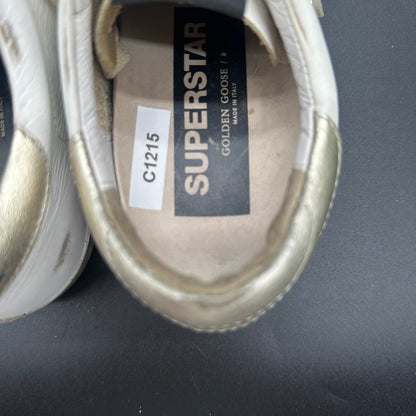 Golden Goose Superstar - Blanc Or C1215