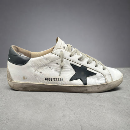 Golden Goose Superstar - Blanc Noir Beige J028