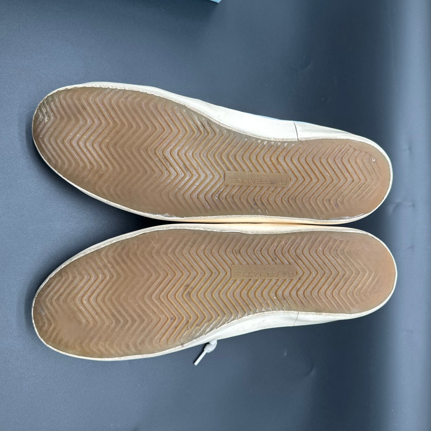 Philippe Model - Blanc Argent Beige C1457