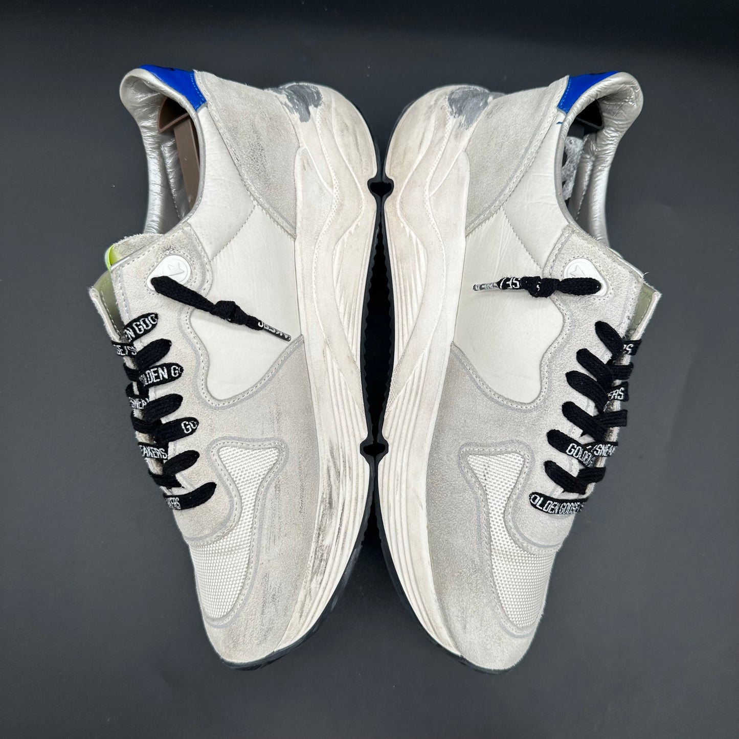 Golden Goose Running - Beige Noir Bleu C1391