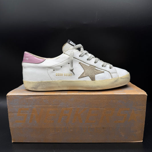Golden Goose Superstar - Blanc Rose