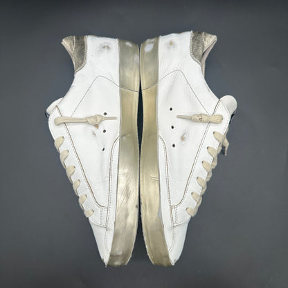 Golden Goose Superstar - Blanc Or C1202