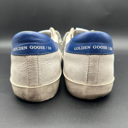 Golden Goose Superstar - Blanc Beige Bleu C1456