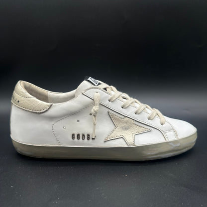 Golden Goose Superstar - Blanc Or C1397