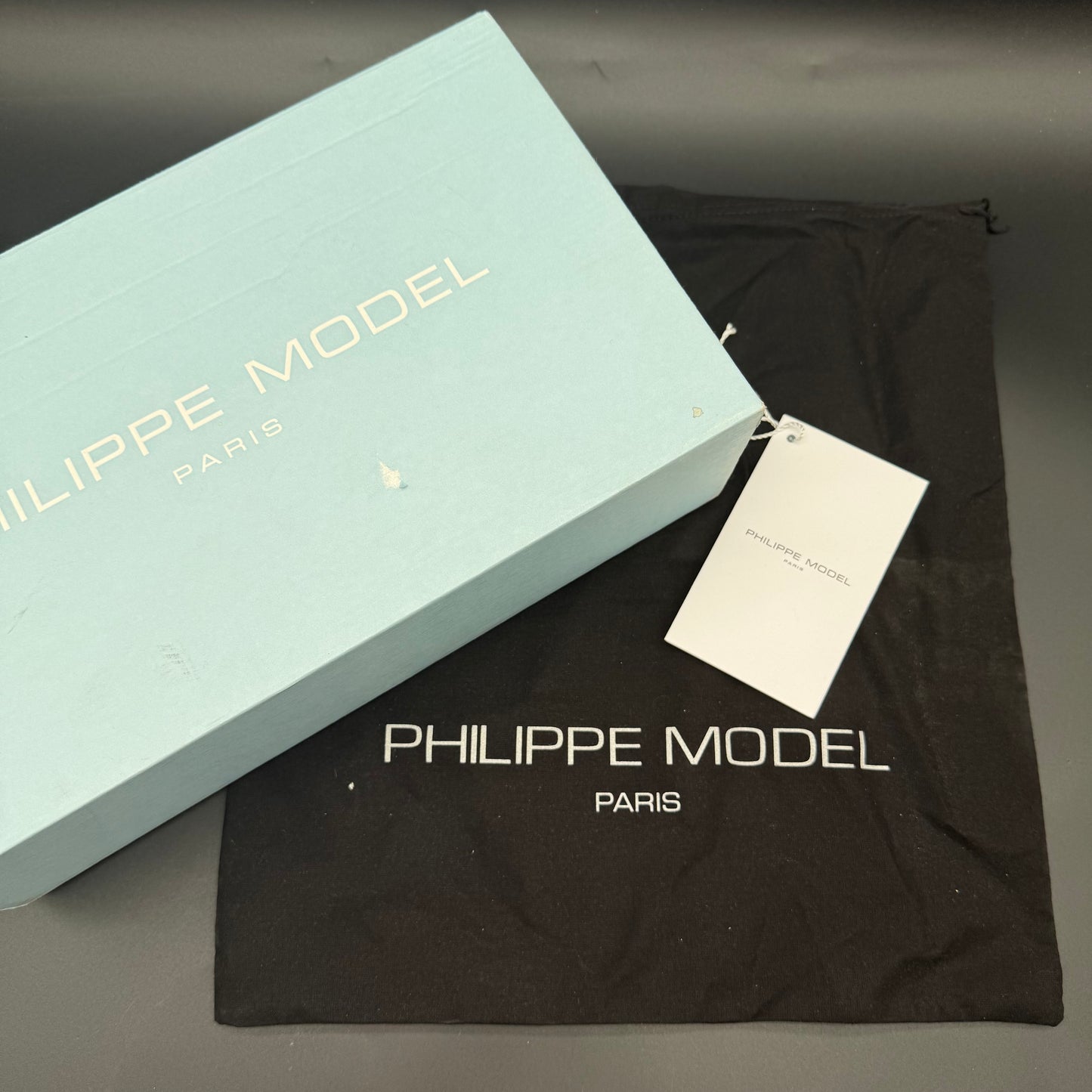 Philippe Model PRSX - Blanc Vert Kaki C1466