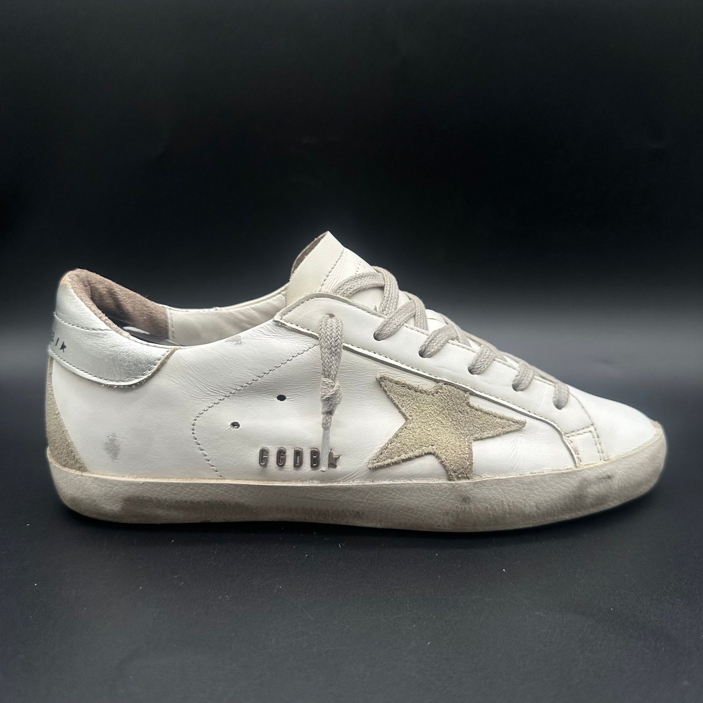 Golden Goose Superstar - Blanc Beige Argent P435