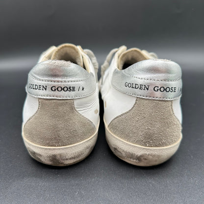 Golden Goose Superstar - Blanc Beige Argent C1268