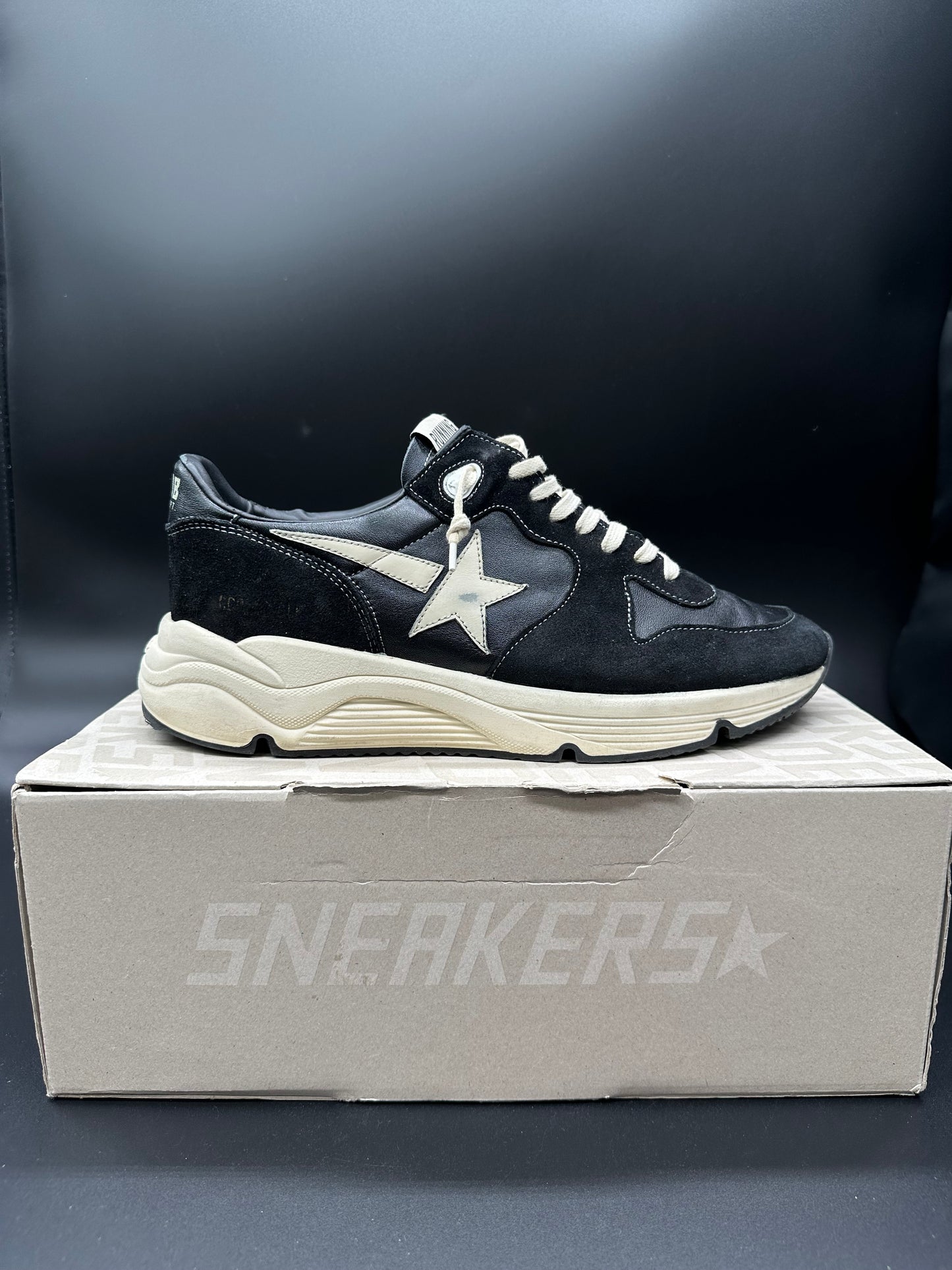 Golden Goose Running - Noir Crème◾️