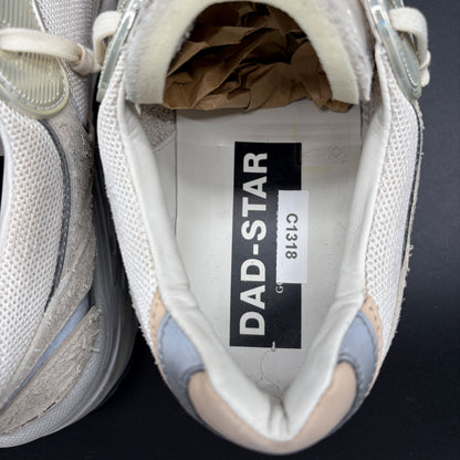 Golden Goose Dad-Star - Gris Beige C1318