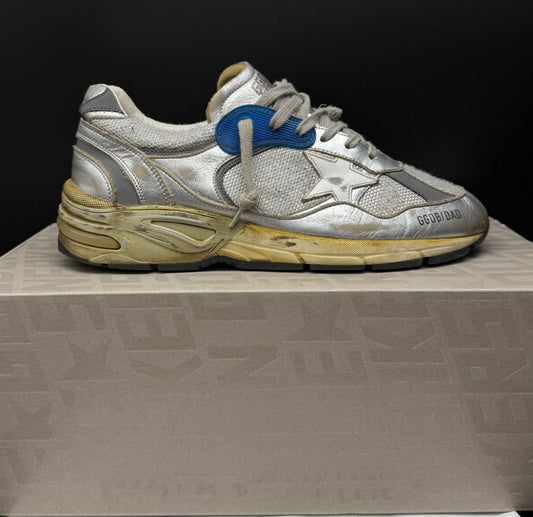 Golden Goose Dad-Star - Argenté Bleu Marine