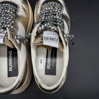 Golden Goose Running - Argent Rose Or K37