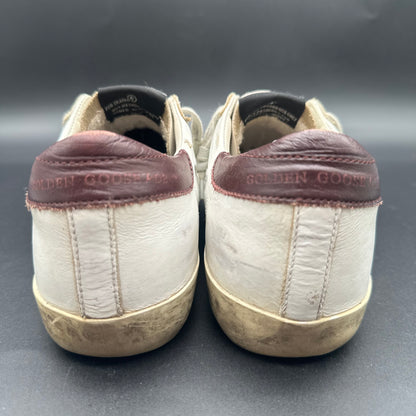Golden Goose Superstar - Blanc Beige Bordeaux C1452