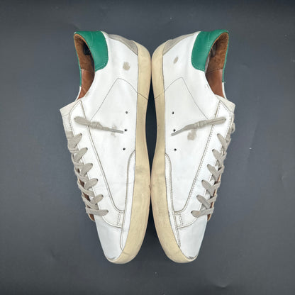 Golden Goose Superstar - Blanc Beige Vert C1450