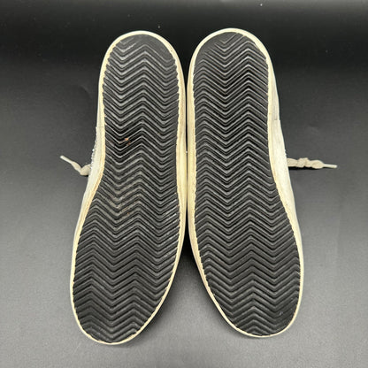 Golden Goose Superstar - Noir Léopard Argent Paillettes K35