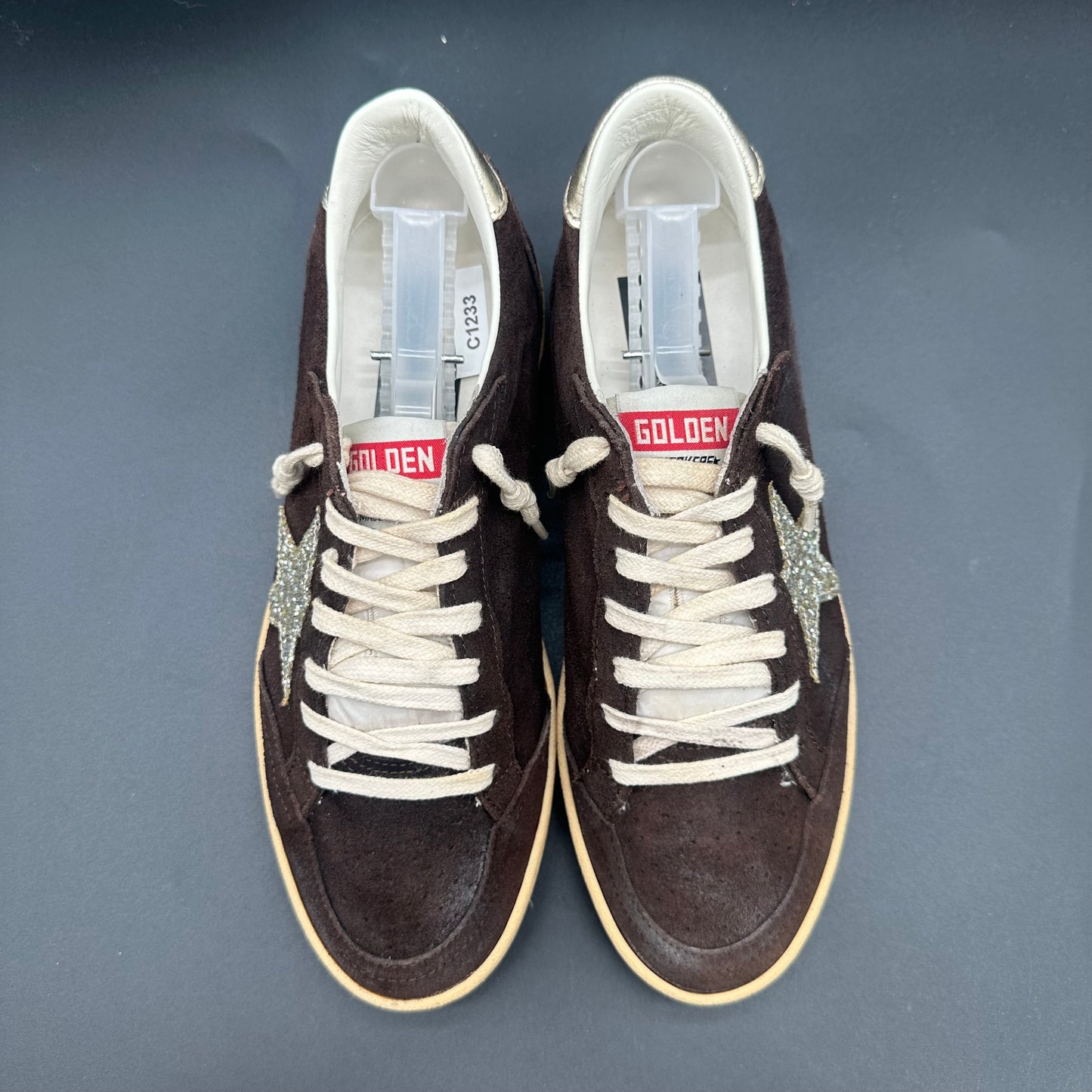 Golden Goose Ballstar - Marron Paillettes C1233