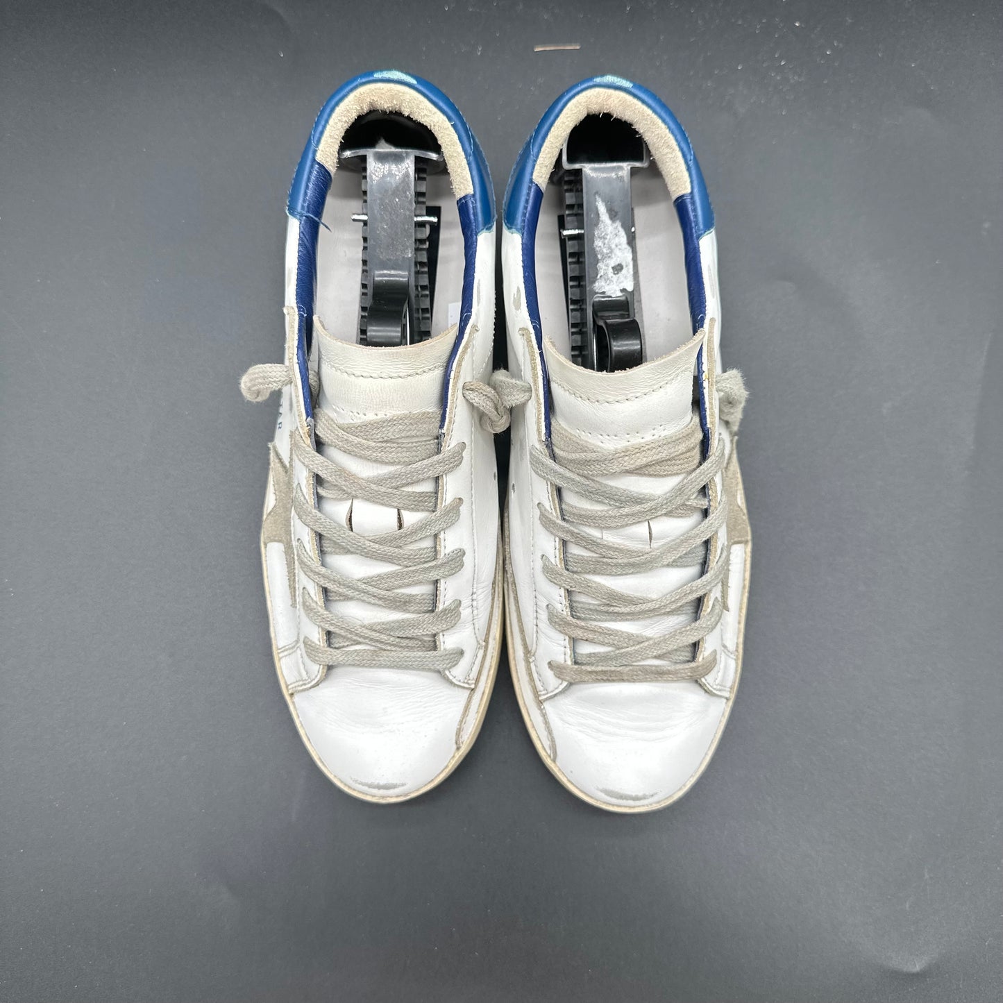 Golden Goose Superstar - Blanc Beige Bleu J035