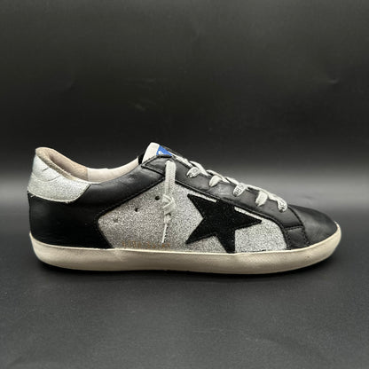 Golden Goose Superstar - Noir Argent Paillettes K49