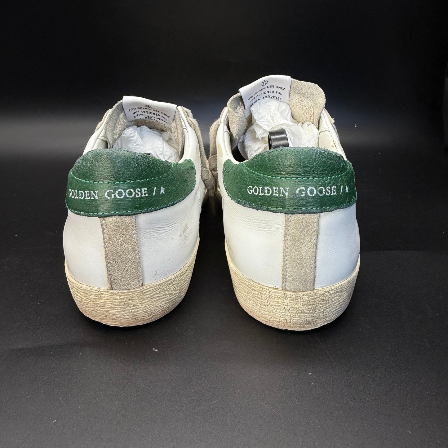 Golden Goose Superstar - Blanc/Gris/Vert ◼️