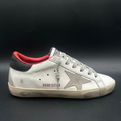 Golden Goose Superstar - Blanc Noir Rouge C1201