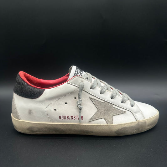 Golden Goose Superstar - Blanc Noir Rouge C1201