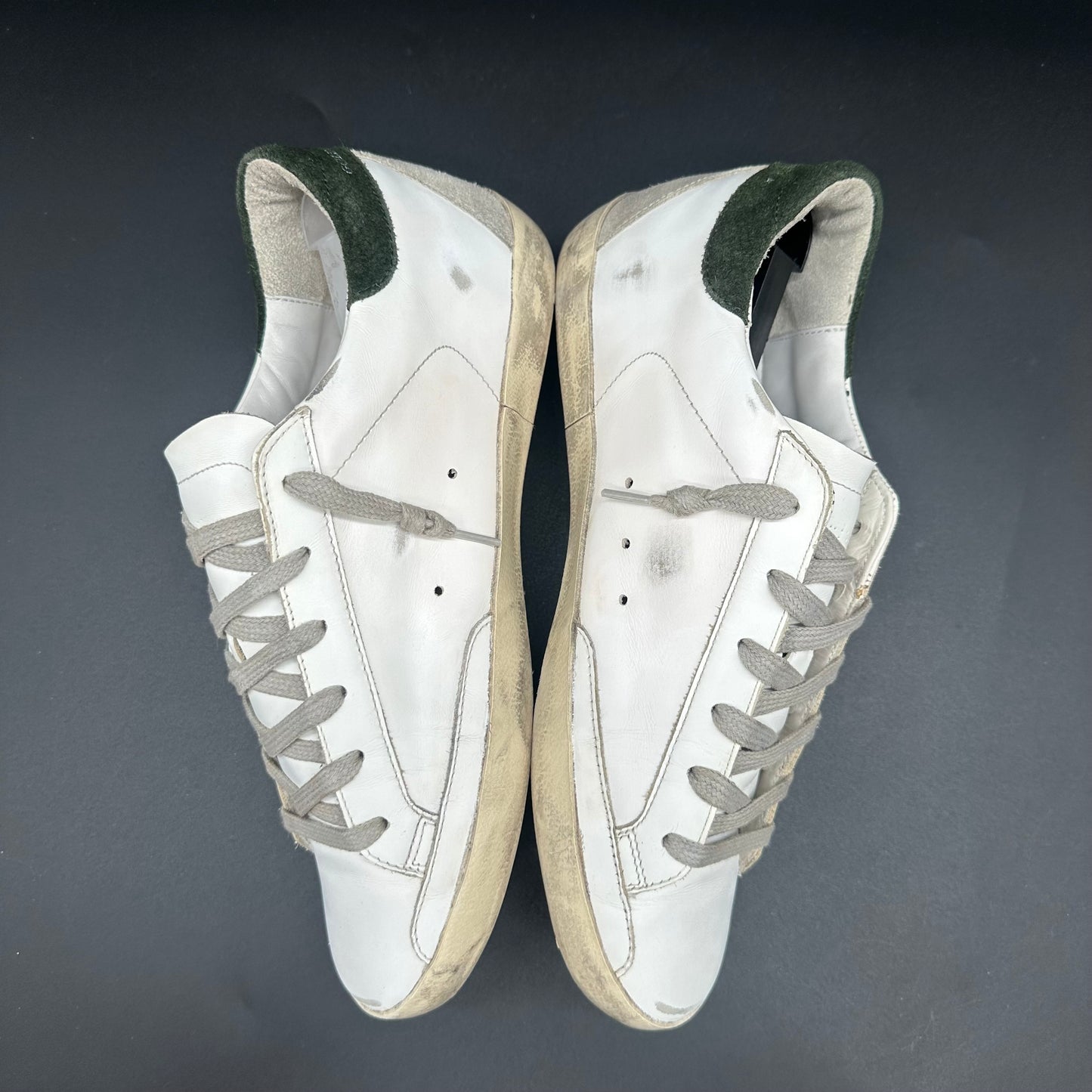 Golden Goose Superstar - Blanc Beige Vert C1315