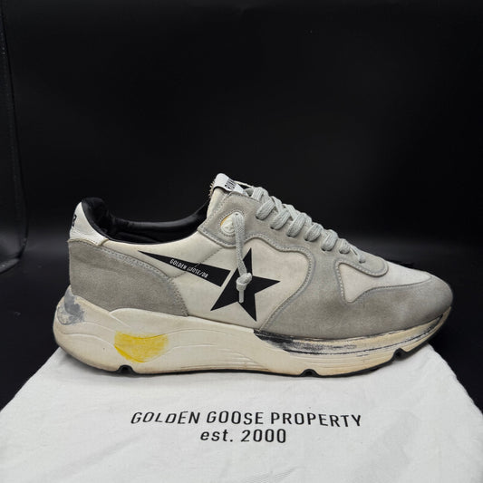Golden Goose Running - Gris Blanc