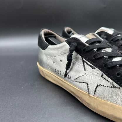 Golden Goose Superstar - Argent Noir C1448