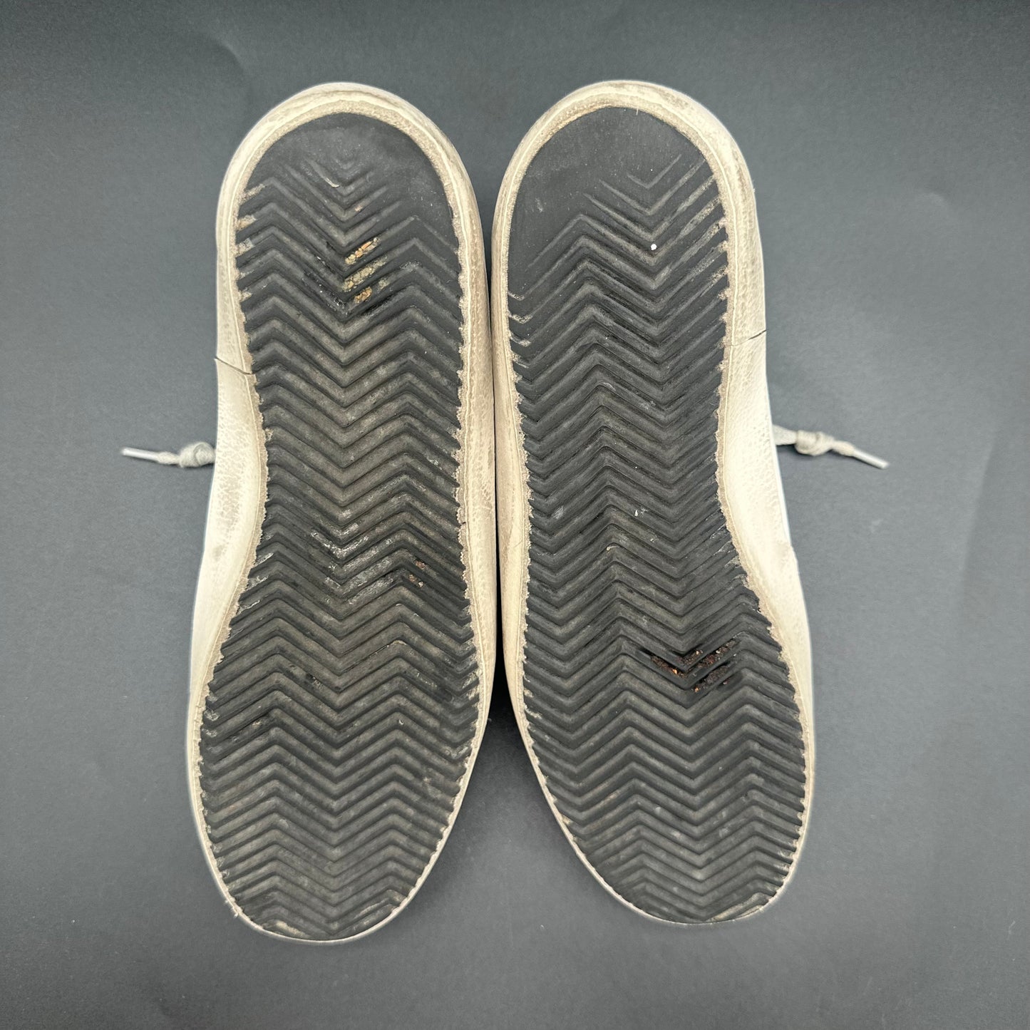 Golden Goose Superstar - Blanc Noir Paillettes C1118