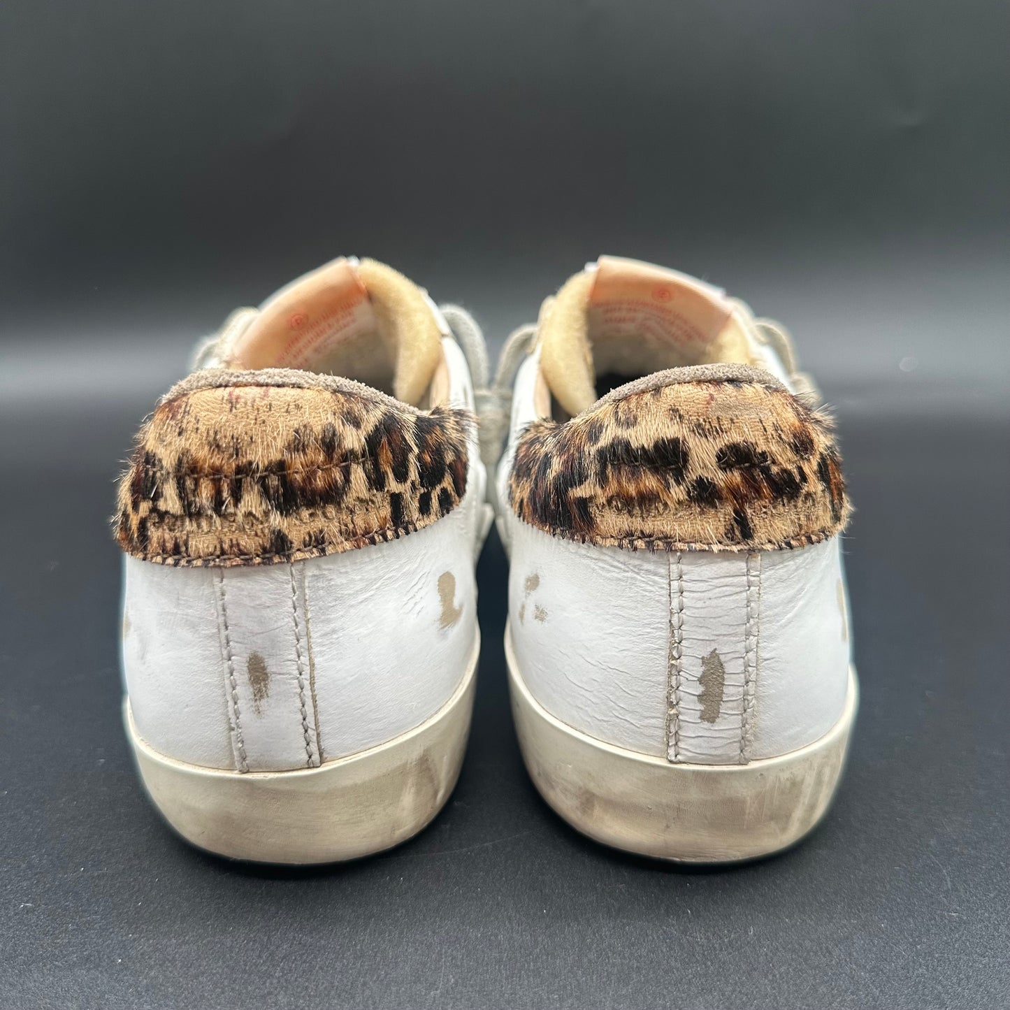 Golden Goose Superstar - Blanc Noir Léopard C1188