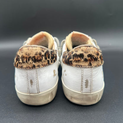 Golden Goose Superstar - Blanc Noir Léopard C1188