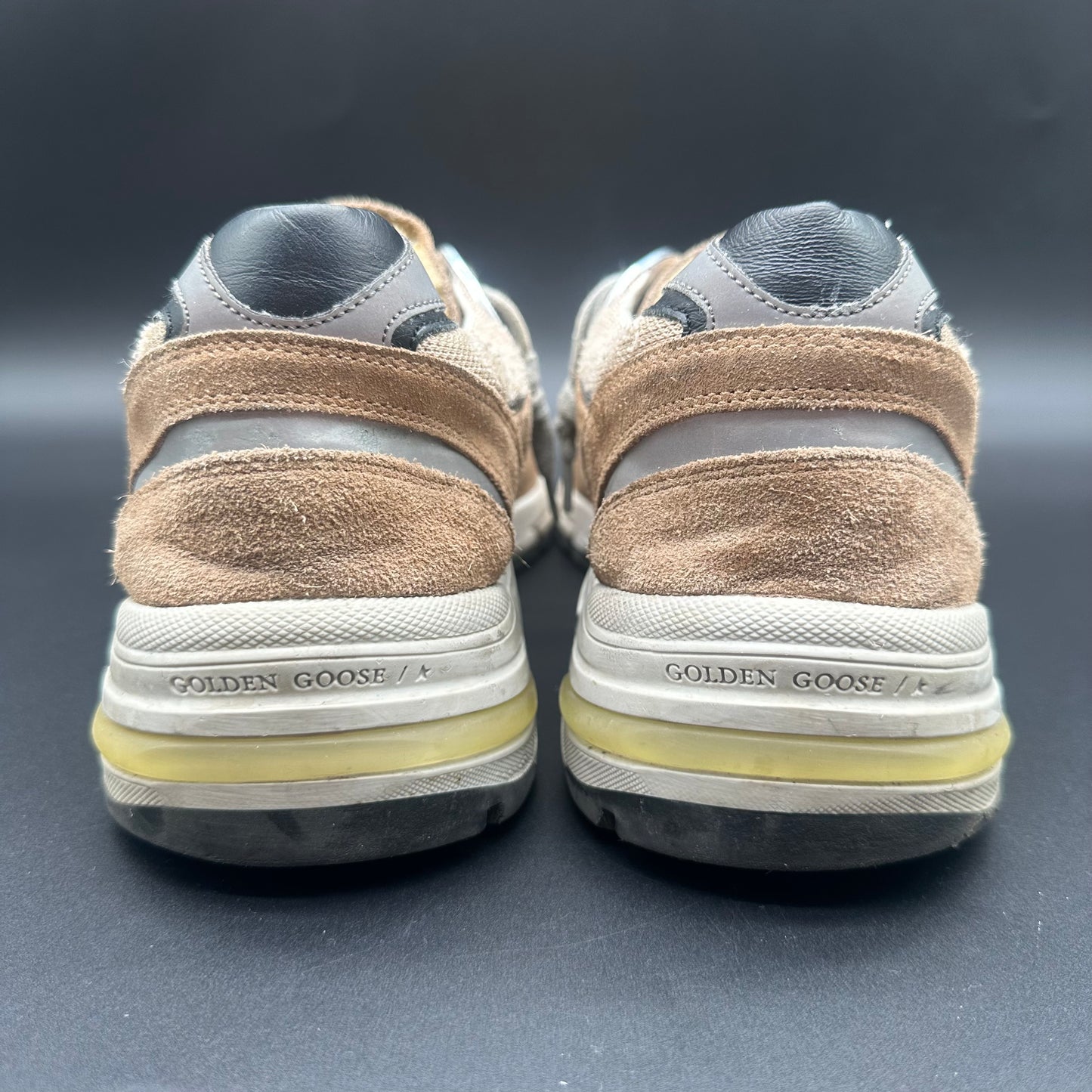 Golden Goose Dad-Star - Marron Gris K39