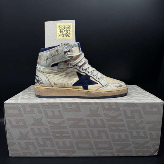 Golden Goose Sky-Star - Beige Bleu