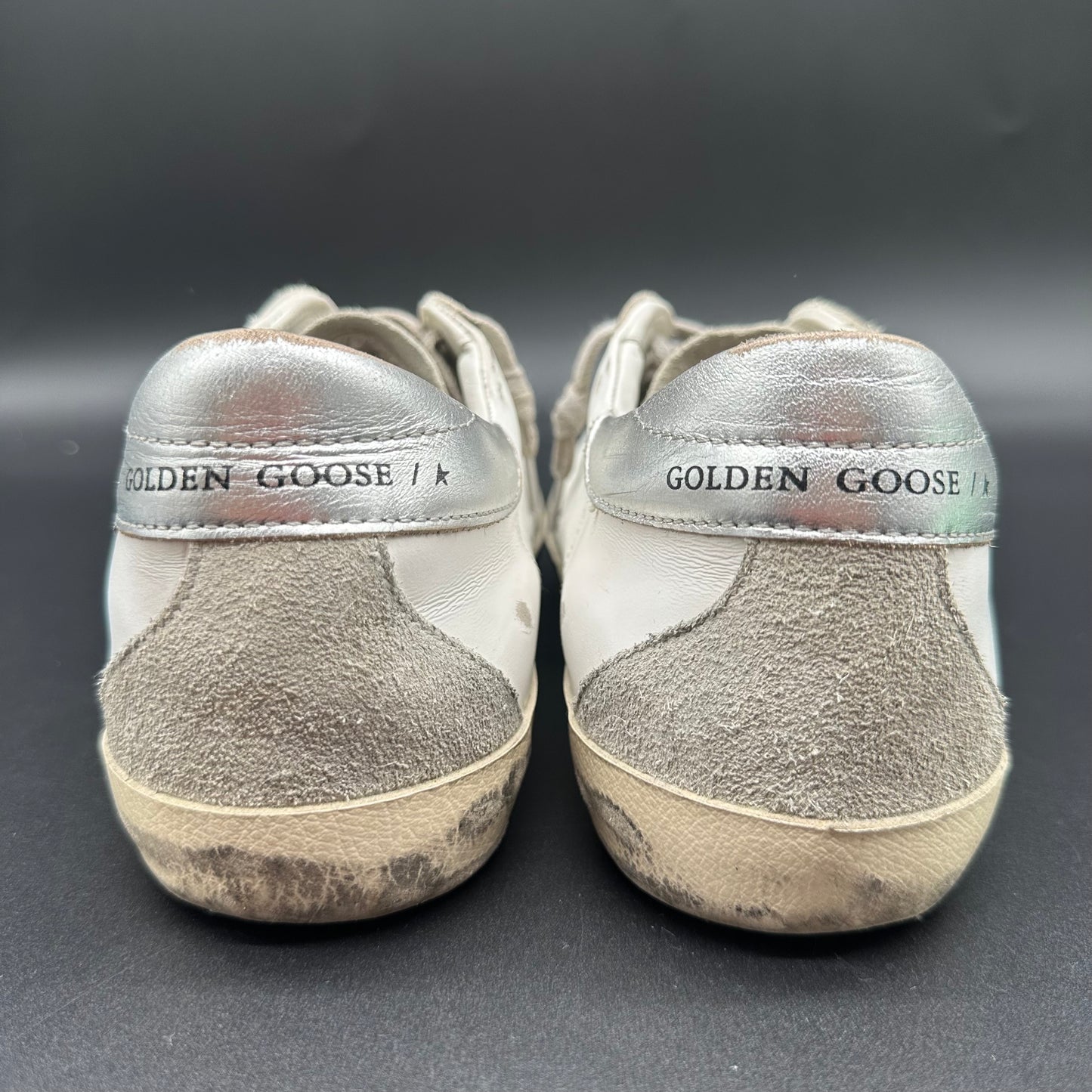 Golden Goose Superstar - Blanc Bleu Argent C1199