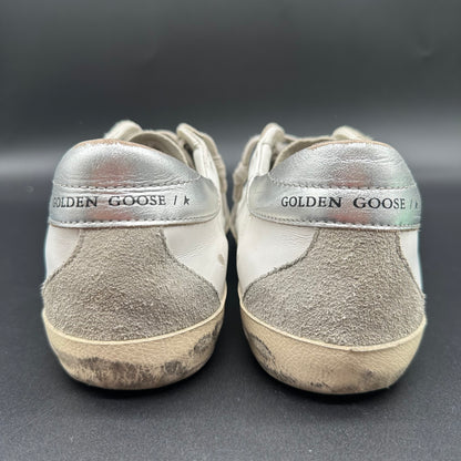 Golden Goose Superstar - Blanc Bleu Argent C1199