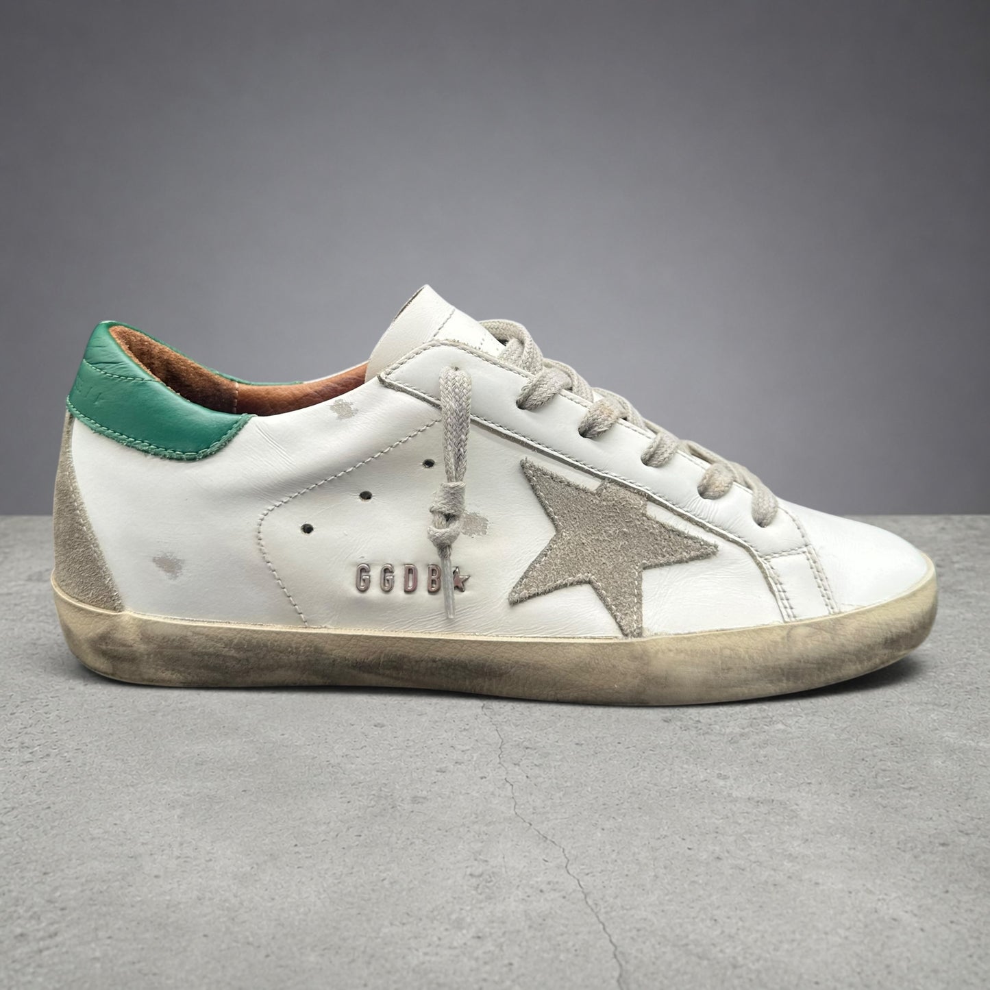 Golden Goose Superstar - Blanc Vert Beige C1291