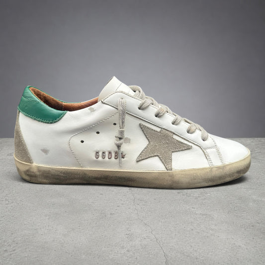 Golden Goose Superstar - Blanc Vert Beige C1291