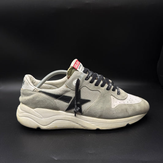 Golden Goose Running - Gris Noir Blanc