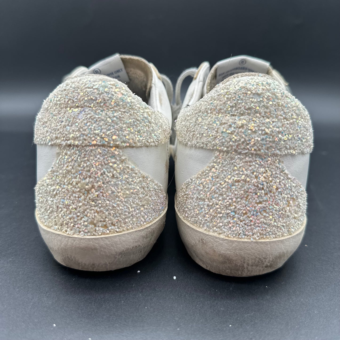 Golden Goose Superstar - Noir Blanc Paillettes C1410