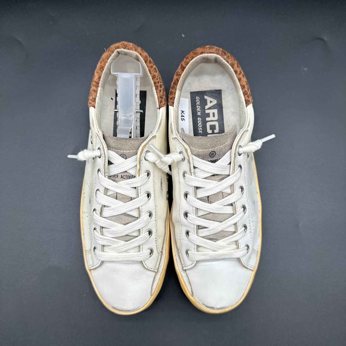 Golden Goose Superstar Archive - Blanc Léopard K45