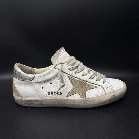 Golden Goose Superstar - Blanc Argent